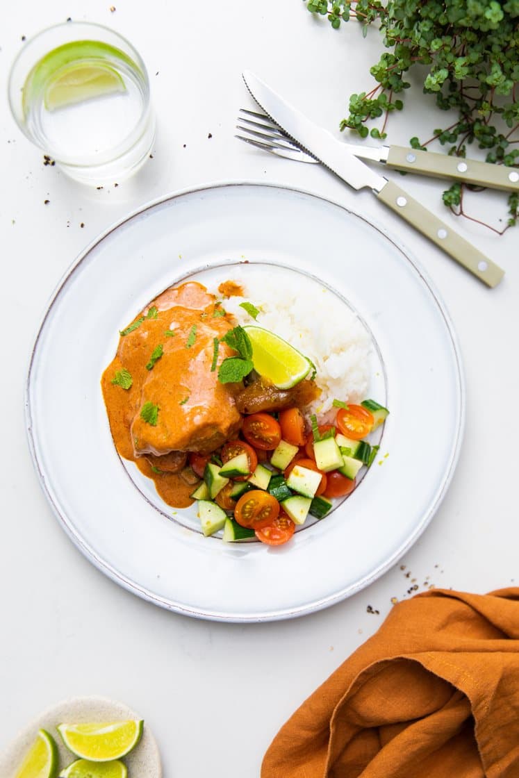 Tandoorikylling med mangochutney